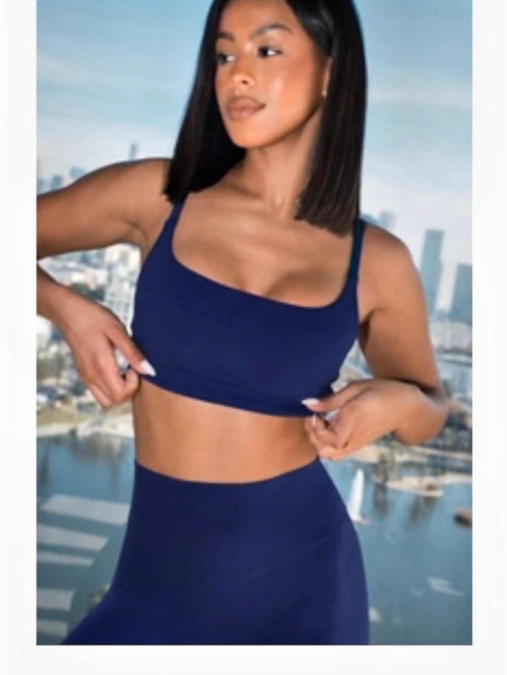 Vitality Cloud II Scoop Bra Sapphire (Size S)